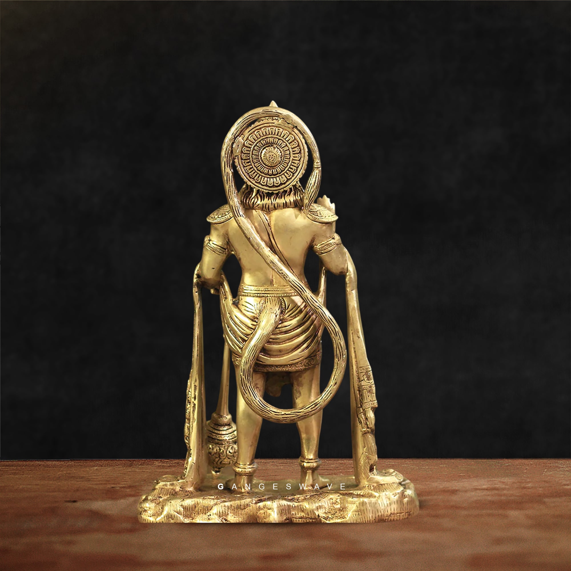Hanuman Ji Superfine Brass Statue - 18 inches - Image 5