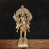 Exquisite Brass Khandoba Statue on Horse