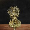 Dakshina Shiva Brass Idol - 13 inches
