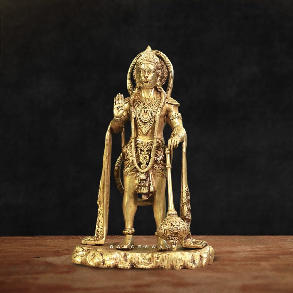 Hanuman Ji Superfine Brass Statue - 18 inches