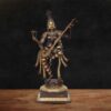 Masaraswati Dancing Brass Statue with Veena - 32 inches