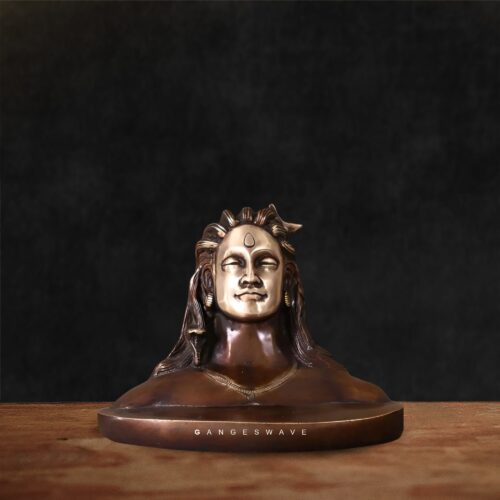Adi yogi Brass Shiva Statue