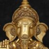 Handcrafted Brass Lord Ganesha Idol with Superfine Finish