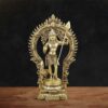 Murugan Brass Idol with Prabhavali - 16.5 inches