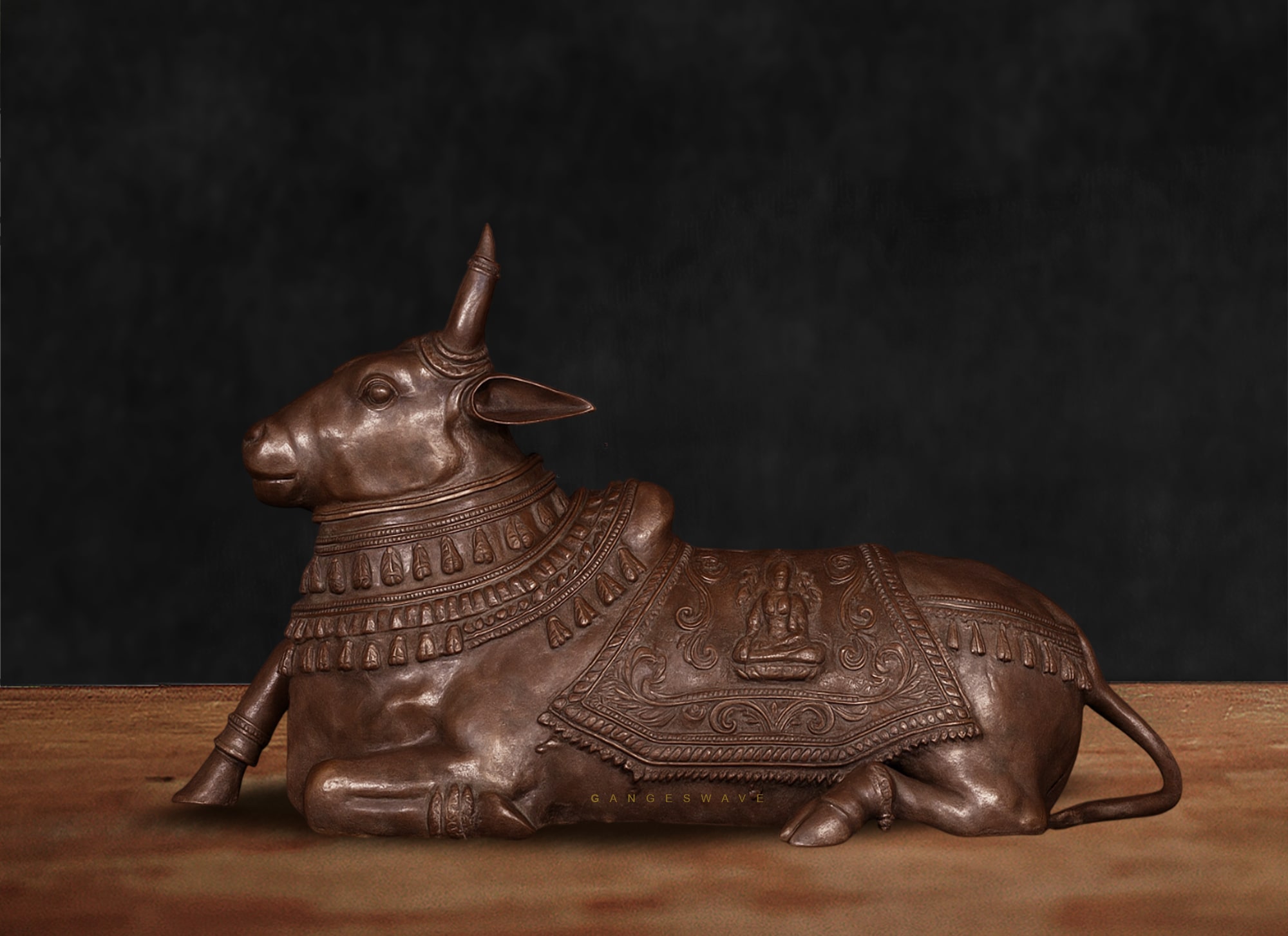 Big Size Brass Nandi Statue