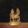 Sacred Kamadhenu Brass Idol – Vastu Cow of Plenty