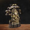 Traditional Hindu God Ganesh Statue in Brass for Housewarming Gift