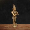 Spiritual Hanuman brass idol for Vaastu home décor and meditation