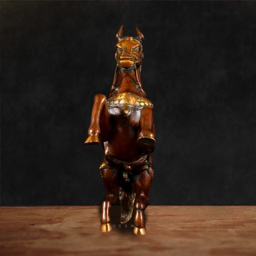Brass Horse Decor