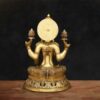 Divine Lakshmi Brass Idol for Diwali and Housewarming Gifts