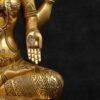 Traditional Goddess Lakshmi Idol in Brass for Puja