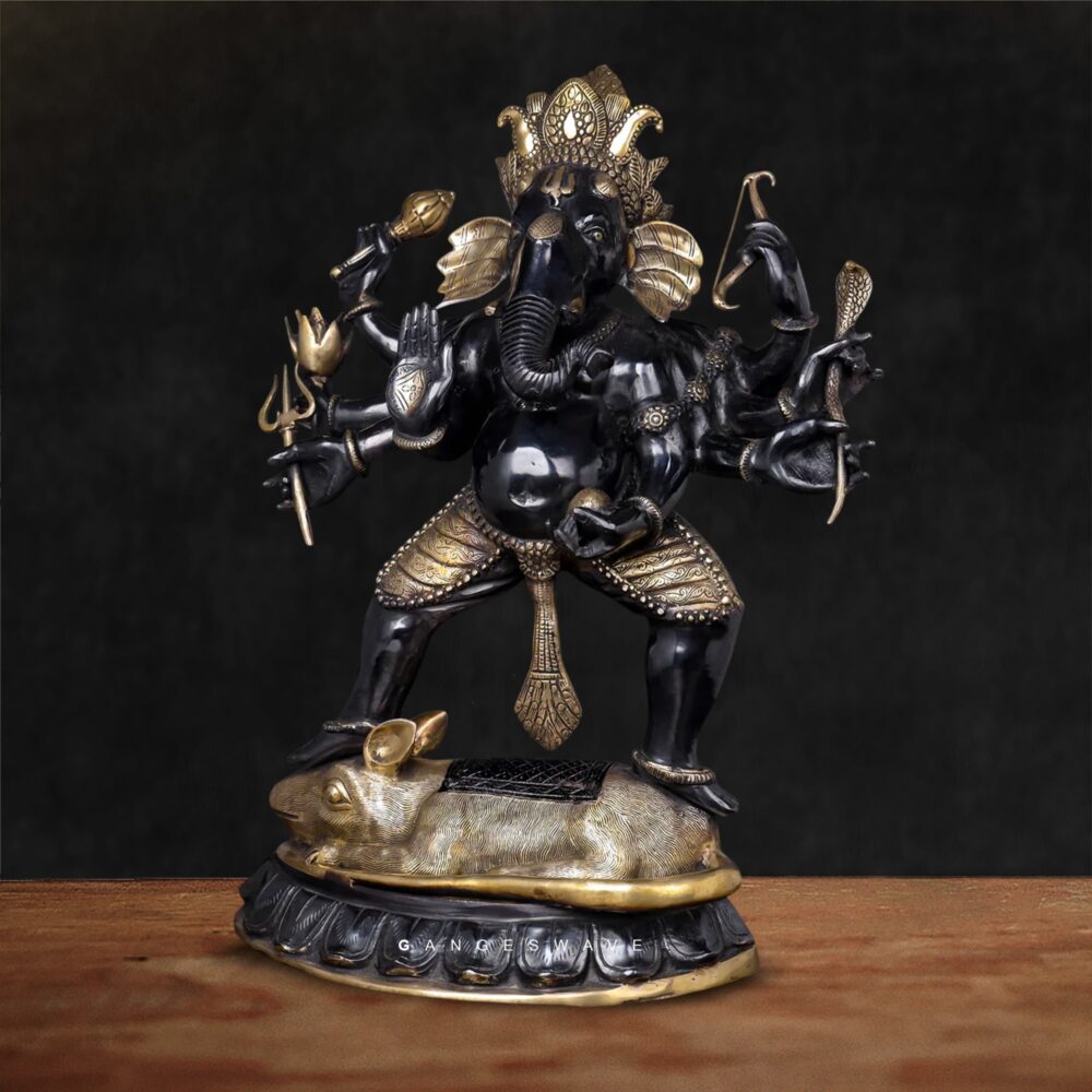 Dancing Ganesh Idol