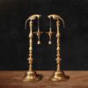 Parrot Superfine Brass Vilakku ( Lamp) - 4 feet