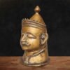 Premium Brass Shiva Idol in Mukhalingam Form – Religious and Decorative Statue