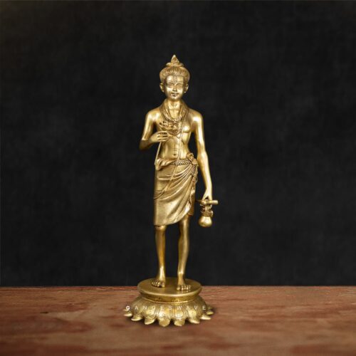 Sree Neelkanth Varni Superfine Brass Idol - 25.5 inches