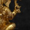 Durable Brass Ganesh Idol with Modak and Mouse