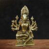 Handcrafted Brass Varaha Idol – 12 inches
