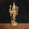 Indian Brass Hindu God Statue – Vishnu Dashavatara Sculpture