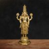 Premium Brass Hindu God Statue – Vishnu for Worship