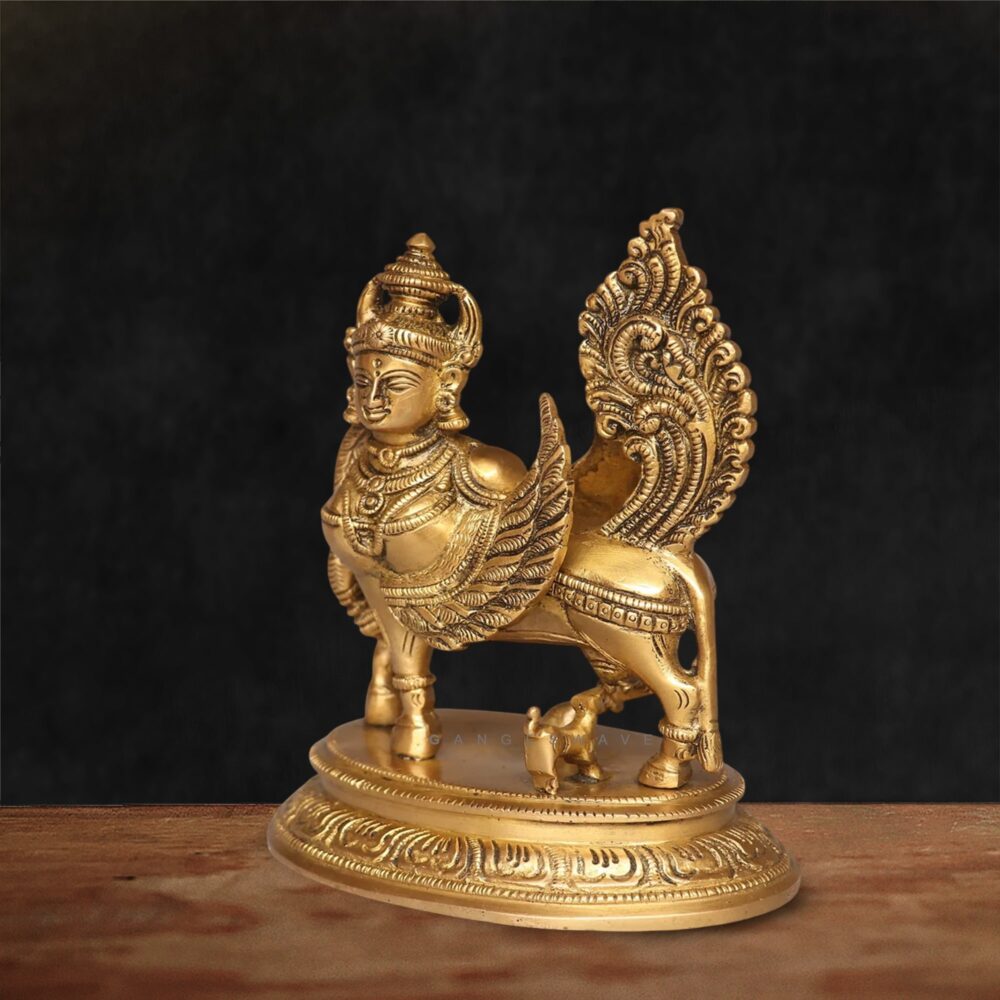 Decorative Brass Kamadhenu Sculpture – Perfect Housewarming Gift