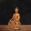 Pure Brass Buddha Figurine in Earth Touching Pose – Meditation and Vastu-friendly idol