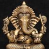 Premium Brass Ganpati Murti – Spiritual & Decorative Idol