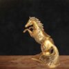 Vintage Gold Finish Feng Shui Horse Showpiece