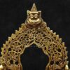 Premium brass mandir décor simhasanam handcrafted