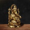 Handmade Brass Ganesh Murti for Pooja Room