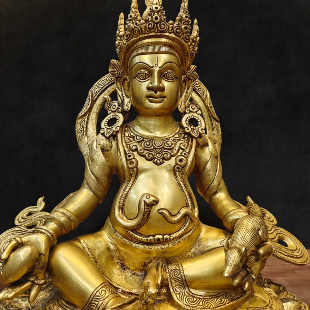 Lord Kuber Idol for Office & Temple