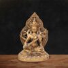 Handcrafted Brass Maa Saraswati Statue