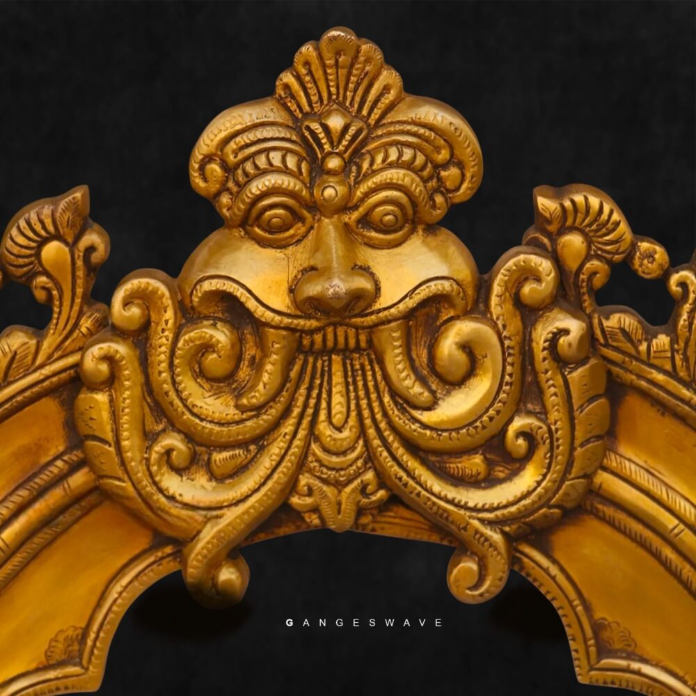 Brass Prabhavali Torana Arch for Pooja Room