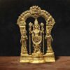 Balaji Venkateshwara with Bhu Devi, Shri Devi and MaLakshmi