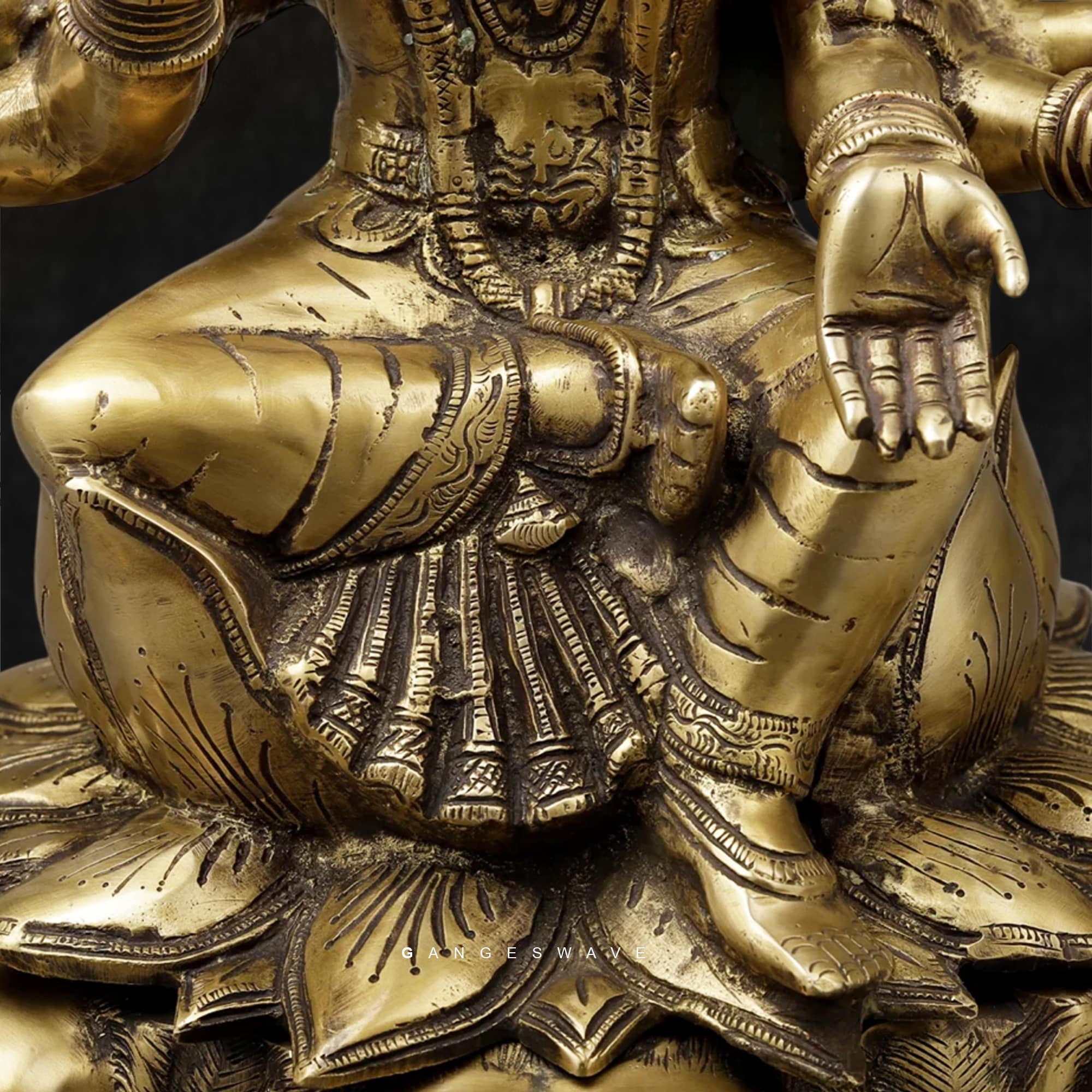 Varaha Avatar Vishnu Murti Brass - 20 inches - Image 2