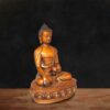 Pure Brass Buddha Figurine in Earth Touching Pose – Meditation and Vastu-friendly idol