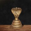 Brass Shiva Lingam with Naga by Gangeswave