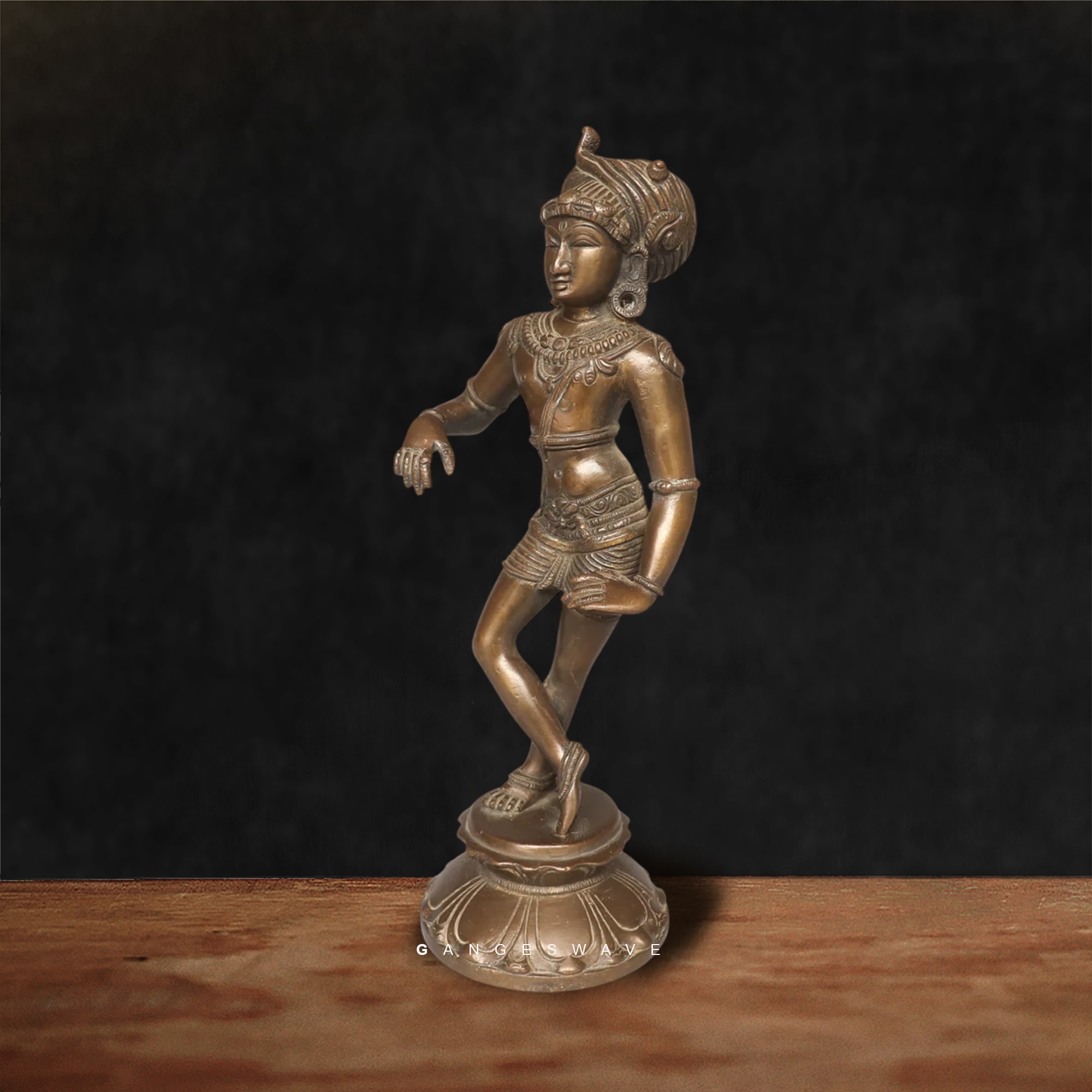 Darshanamurti Shiva Brass Statue - Image 5