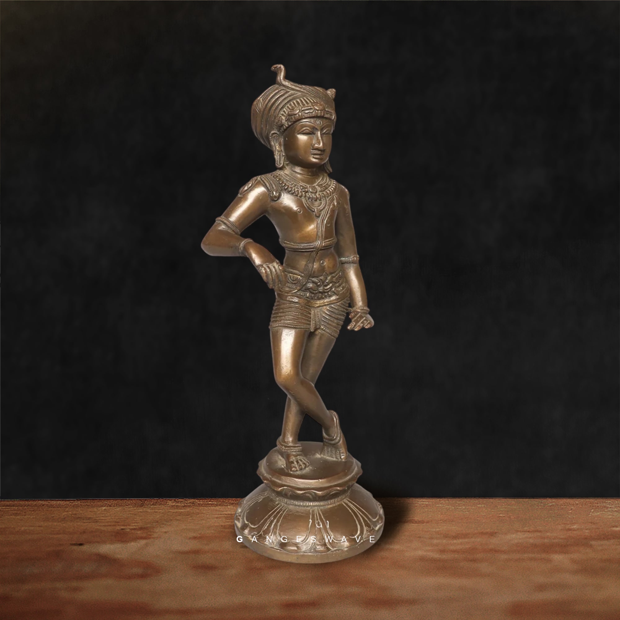 Darshanamurti Shiva Brass Statue - Image 2