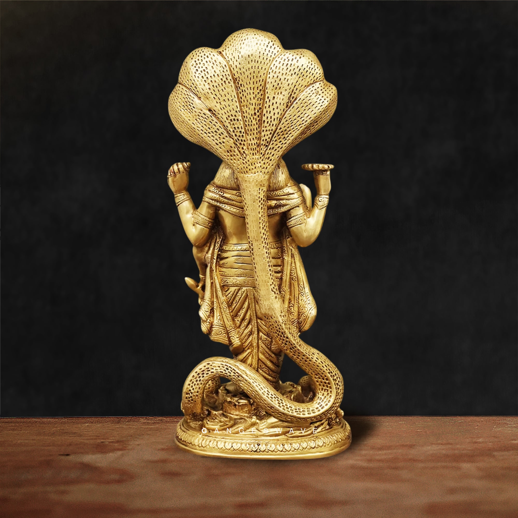 Lakshmi Narayan Brass Murti - Image 4