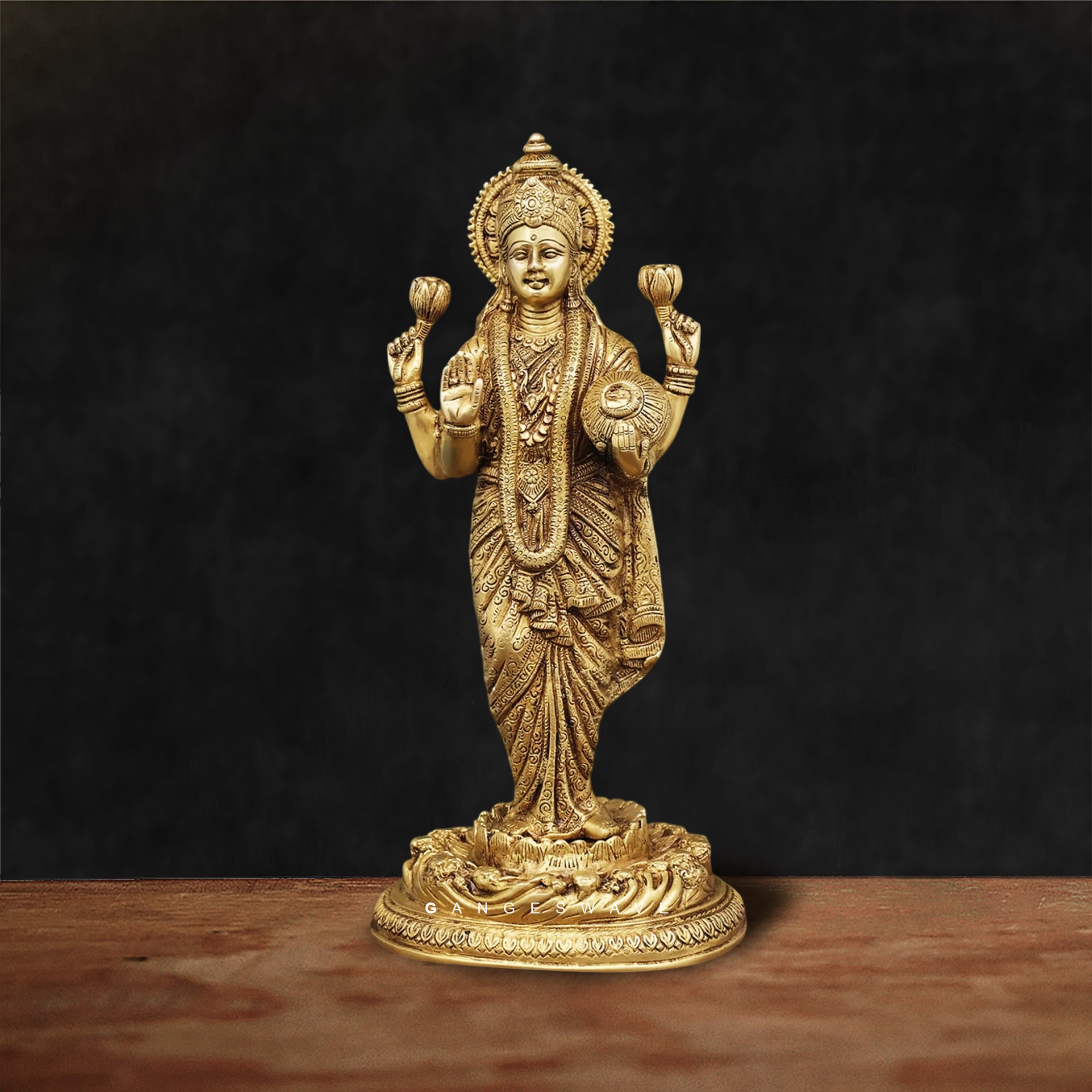 Lakshmi Narayan Brass Murti - Image 3