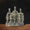 Naga Durga Family Brass Statue Bengal Dhokra Art