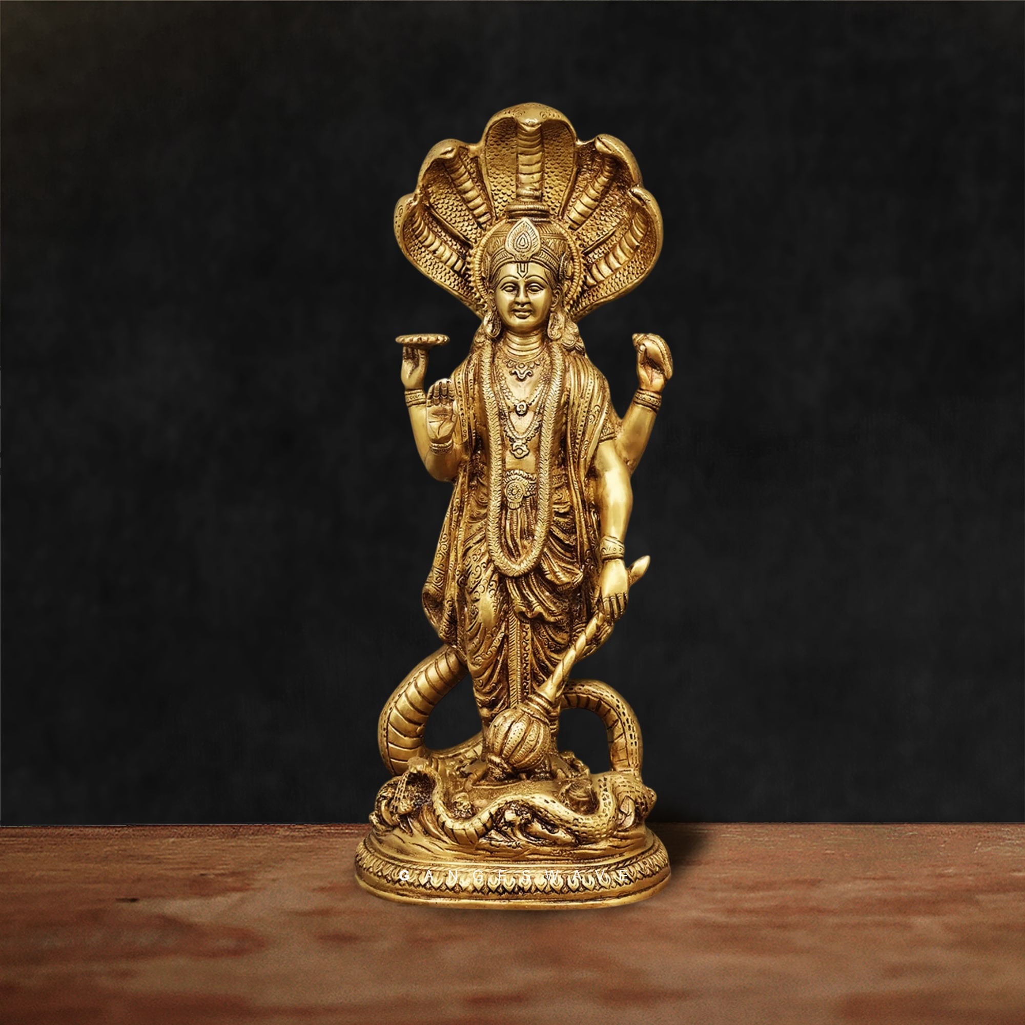 Lakshmi Narayan Brass Murti - Image 2