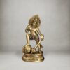 Brass Hanuman Statue in Abhaya Mudra - 6 inches