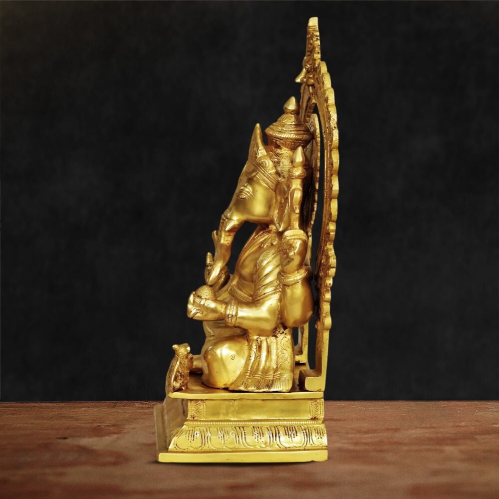 Divine Brass Ganesh Idol for Housewarming and Festive Gifting