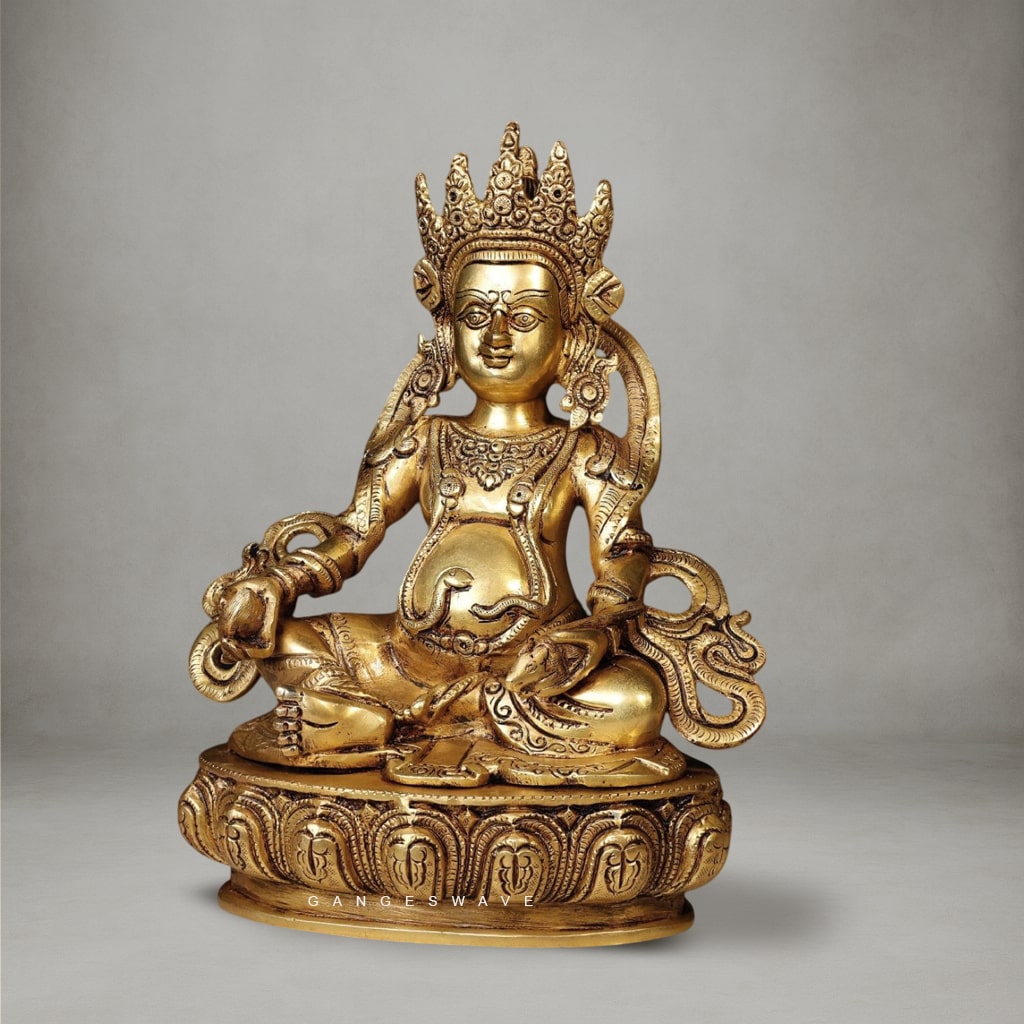Premium Brass Kuber Murti - 20 inches - Image 2