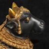 Antique Finish Brass Nandi Statue Handmade in India by Gangeswave