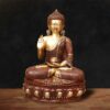 Handcrafted Brass Buddha Statue - 22 inches