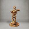 Veer Hanuman Brass Statue - 7 inches