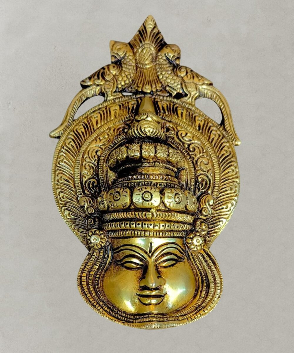 Kathakali Brass Wall Art