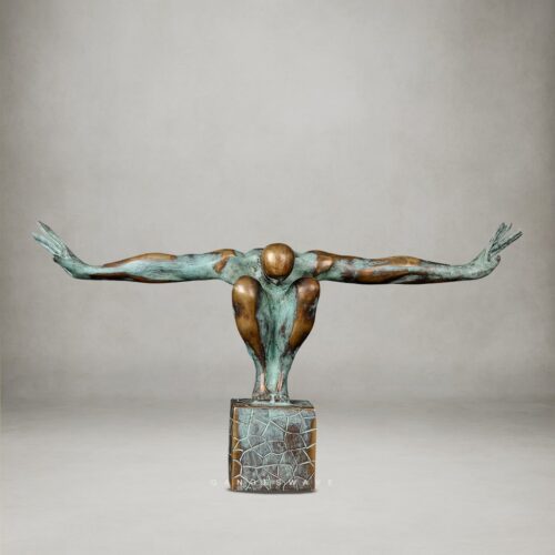 The Balance Within - Modern Bronze Decor